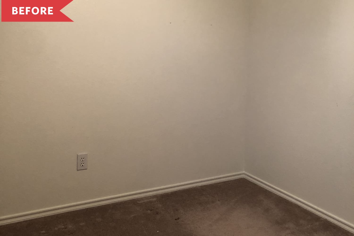 Picture of Bedroom Renovation with Textured Walls - Before and After Photos ...